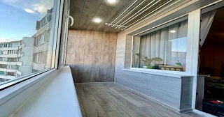 Обшивка лоджии Усинск цена от 208 руб. м/2.