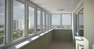 Остекление лоджии под ключ Усинск цена от 9879 руб. м/п.